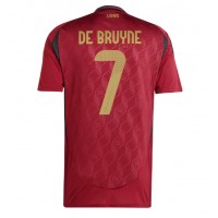 Maglie da calcio Belgio Kevin De Bruyne #7 Prima Maglia Europei 2024 Manica Corta